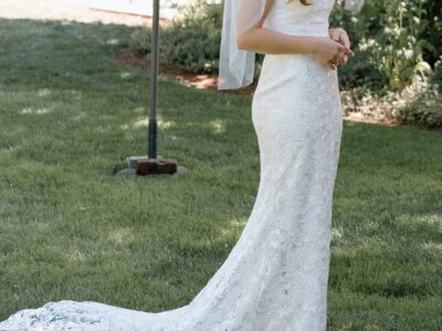 Vera Wang "Crispina" Wedding Dress - Bridal Size 6 (Tags Included)