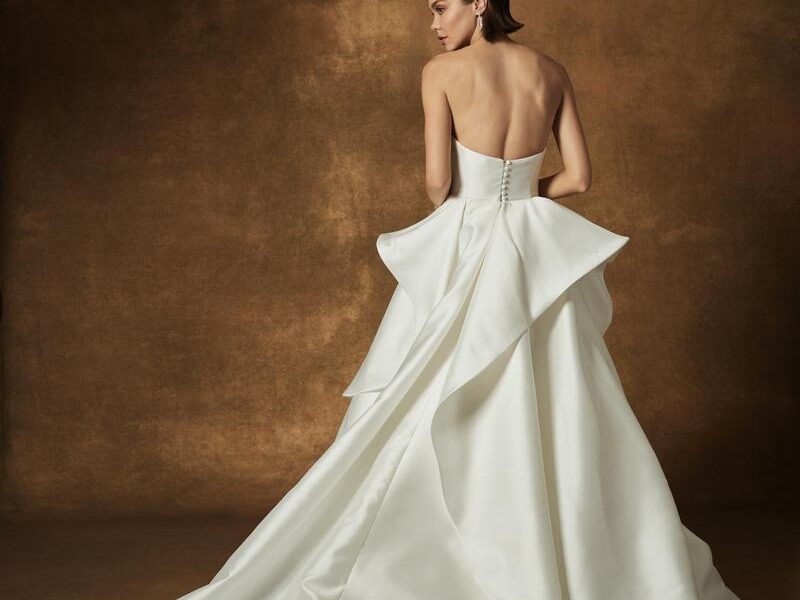 Mark Ingram WAVE Wedding Gown + Matching Veil | Fall 2024 Collection