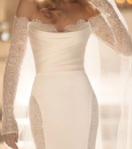 Eva Lendel “Envy” Wedding Dress – Brand New, Never Worn (Size 6 / EU 40)