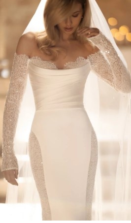 Eva Lendel “Envy” Wedding Dress – Brand New, Never Worn (Size 6 / EU 40)