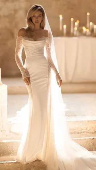 Eva Lendel “Envy” Wedding Dress – Brand New, Never Worn (Size 6 / EU 40)