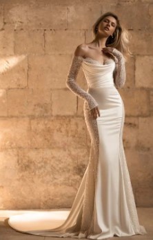 Eva Lendel “Envy” Wedding Dress – Brand New, Never Worn (Size 6 / EU 40)